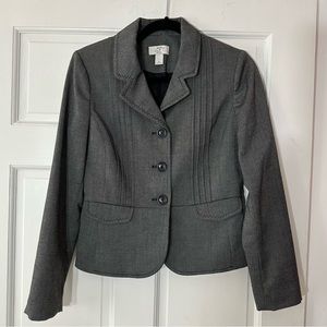 LOFT Grey Blazer Jacket